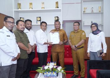 Walikota Tidore Terima Kunjungan Kerja Ketua dan Anggota KPU Tikep