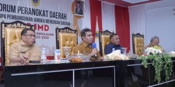Walikota dan Wakil Walikota Tidore Hadiri Forum Perangkat Daerah untuk RPJMD 2025-2029