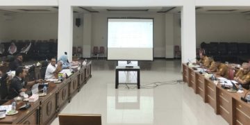 DPRD dan Pemkot Tidore Gelar Rapat Pembahasan Realisasi Semester Pertama Tahun 2025