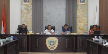 Sekertaris Daerah Kota Tidore, Ismail Dukomalamo Pimpin Rapat Pembahasan Rancangan RPJMD Tahun 2025-2029