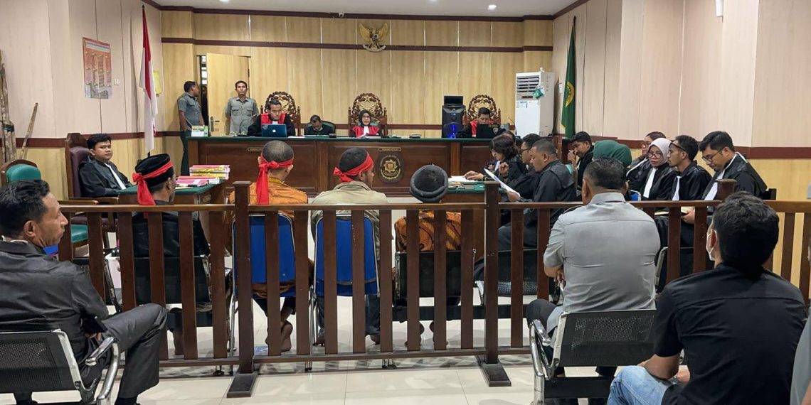 Walikota Tidore Hadiri Sidang 11 Warga Adat Maba Sangaji di PN Soasio, Ini Pesan Muhammad Sinen 