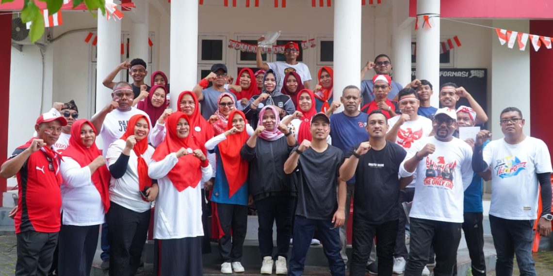 Dinas PMD Gandeng TP-PKK Tidore Ikut Fun Games HUT ke 80 RI Tahun 2025