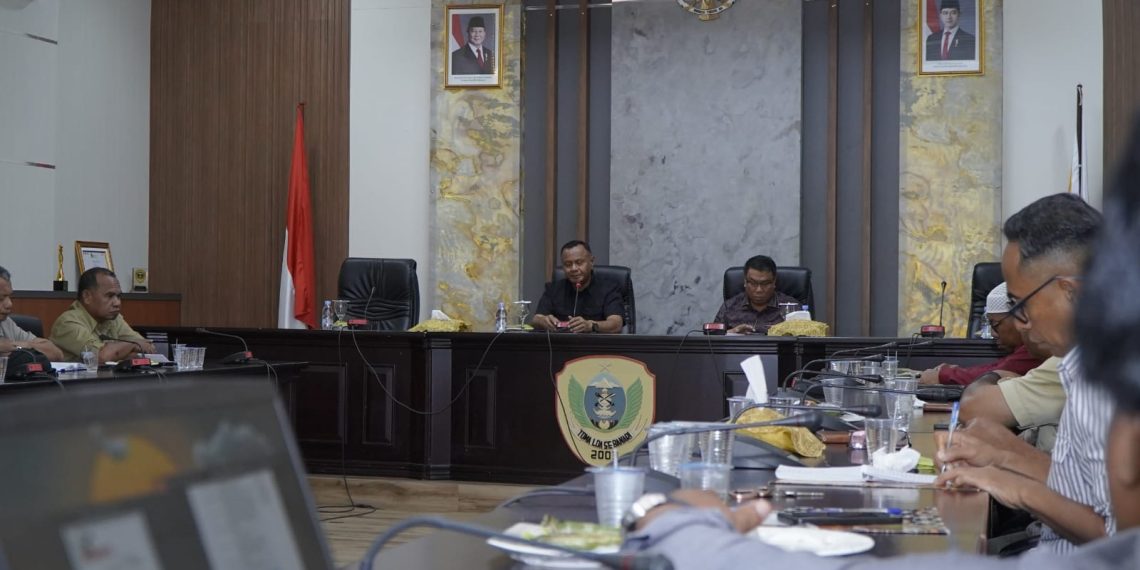 Walikota Tidore Ikut Rakor Pengendalian Inflasi Melalui Zoom Meeting Sekaligus Pembahasan Kondisi Terkini