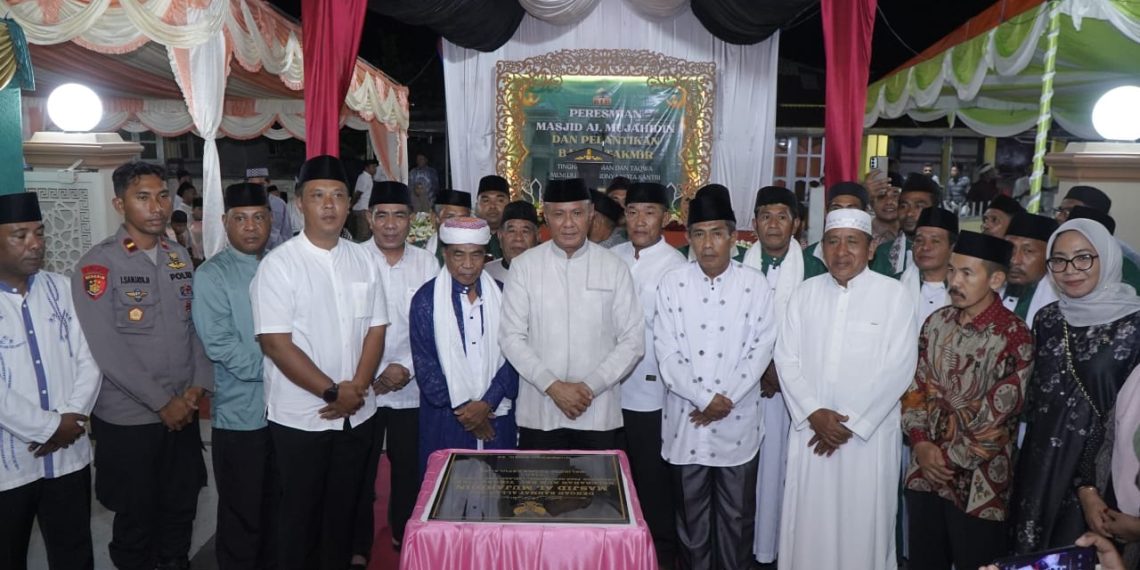 Masjid Al-Mujahidin Kelurahan Rum Diresmikan Walikota Tidore Muhammad Sinen 