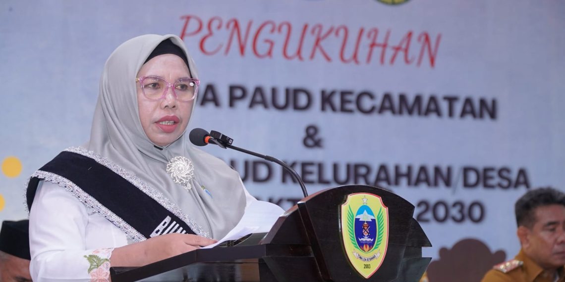 Bunda PAUD Kota Tidore Tekankan Dukung Program Prioritas Nasional Kebijakan Belajar 13 Tahun