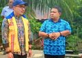 Respon Desakan Ketua Komisi III DPRD Tidore, Kepala BPJN Malut Tinjau Lokasi Banjir di Kelurahan Bobo 