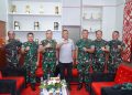 Wali Kota Tidore Terima Kunker Danrem 152/Babullah Jelang Pelaksanaan Balap Sepeda