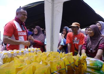 Tour de Pattimura, Wali Kota dan Wakil Wali Kota Tidore Inisiatif Ubah Pasar Murah jadi Pangan Gratis