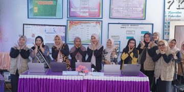 Bunda PAUD Kota Tidore Kepulauan Pantau Proses Survey Lingkungan Belajar Tahun 2025