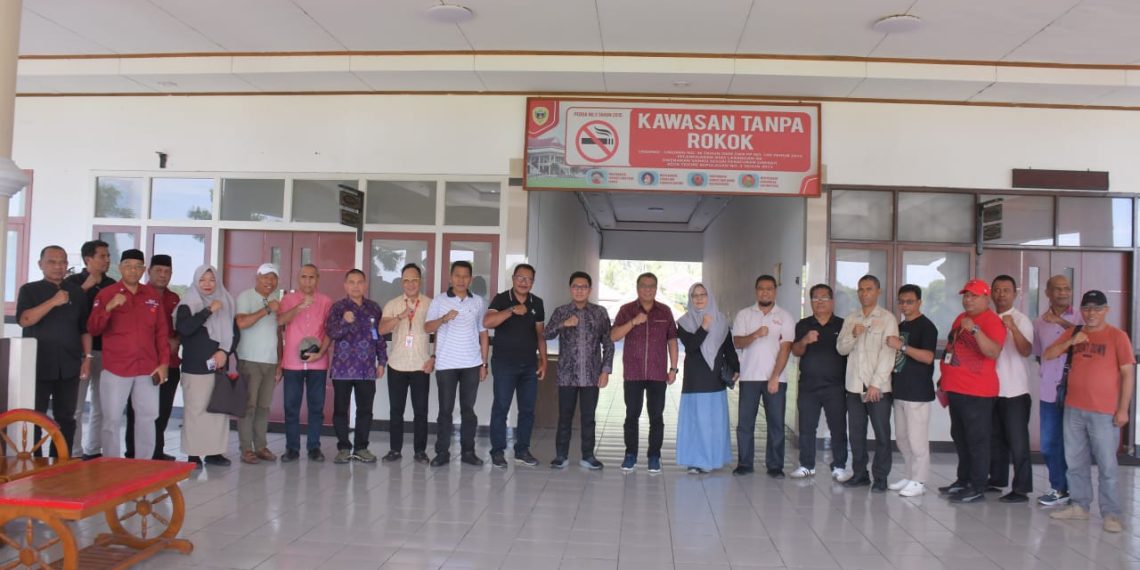 Sekda Tikep Terima Kunjungan Kerja Kepala Pusat Pengendalian Lingkungan Hidup Sulawesi dan Maluku