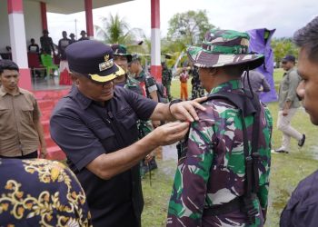 Walikota Tidore Buka TMMD ke 126 Tahun 2025 di Kecamatan Oba Selatan