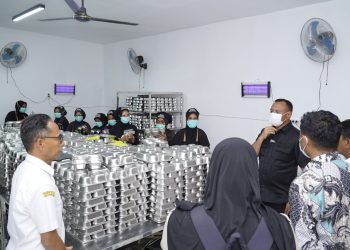 Walikota Tidore Muhammad Sinen Pantau Dapur MBG Di Oba Selatan dan Oba Tengah