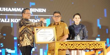 Wakil Walikota Tidore Hadiri Pembentukan dan Pengresmian 1.885 Pos Bantuan Hukum Desa dan Kelurahan se-Provinsi Maluku Utara 