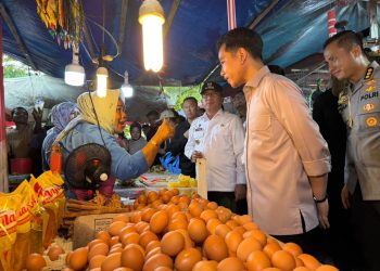 Kunjungi Pasar Gamalama, Wapres Gibran Rakabuming Raka Dorong Kekuatan Ekonomi Rakyat