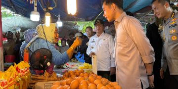 Kunjungi Pasar Gamalama, Wapres Gibran Rakabuming Raka Dorong Kekuatan Ekonomi Rakyat