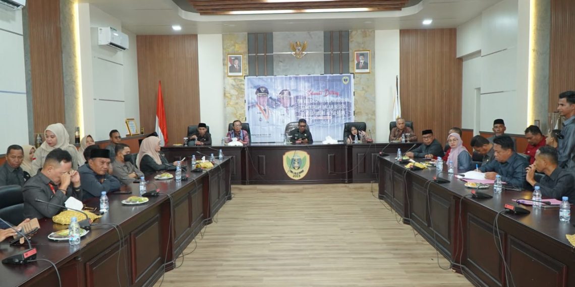 Wakil Walikota Tikep Ahmad Laiman Terima Kedatangan Tim Uji Petik Inovasi Kementerian Dalam Negri