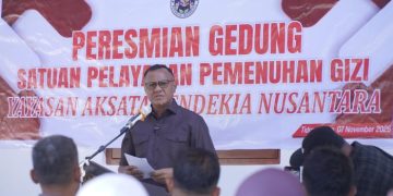 Gedung SPPG MBG Kelurahan Ome Resmi Diresmikan Walikota Tidore Muhammad Sinen
