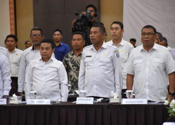Wakili Walikota, Sekot Tidore Hadiri Forum Kepala Daerah Se-Maluku Utara