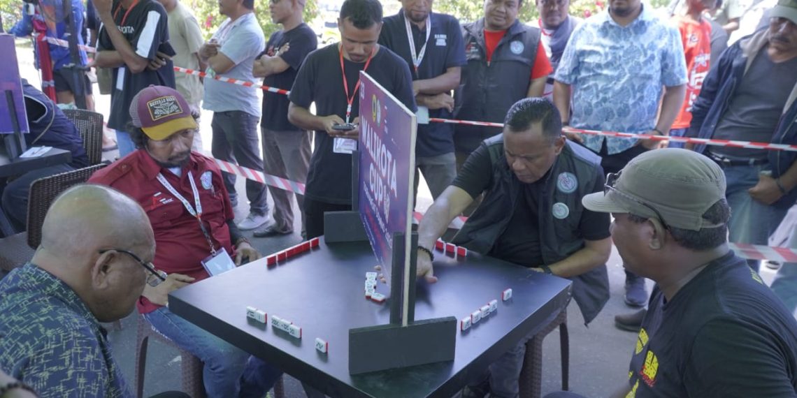 Ayah Erik Resmi Buka Turnament Domino Wali Kota Tidore Cup 2025