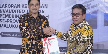 Pemkot Tidore Kepulauan Serahkan LKPD 2025 ke BPK Maluku Utara Tepat Waktu