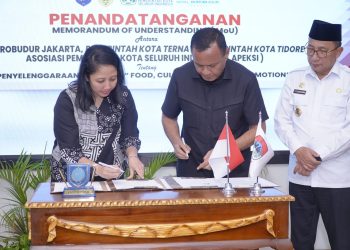 Kolaborasi Bersejarah: Ternate-Tidore Teken MoU Promosi Wisata dengan Hotel Borobudur & APEKSI