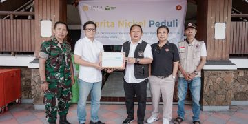 Harita Nickel Salurkan Bantuan Logistik bagi Warga Terdampak Gempa Ternate dan Batang Dua