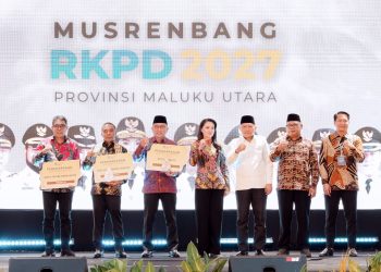 Kota Tidore Kepulauan Terima Penghargaan Atas Keberhasilan Penurunan Stunting 2025