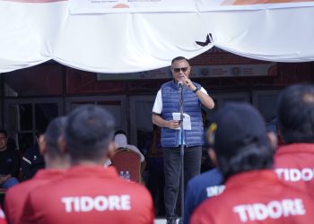 Lepas Kontingen Porprov V, Wali Kota Tidore Optimis Atlet Raih Juara