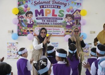 Bunda PAUD Tidore Kepulauan Tinjau Langsung Hari Pertama MPLS TK/PAUD
