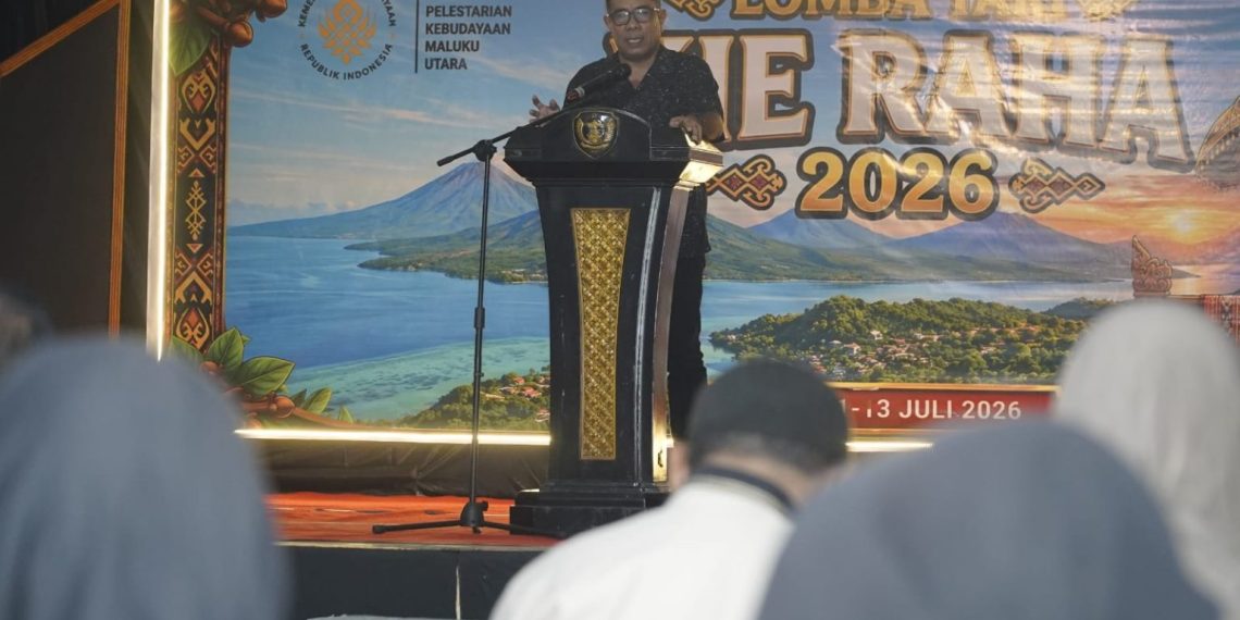 Buka Lomba Tari Kie Raha, Wawali Tidore Ajak Generasi Muda Rawat Identitas Budaya