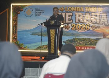 Buka Lomba Tari Kie Raha, Wawali Tidore Ajak Generasi Muda Rawat Identitas Budaya