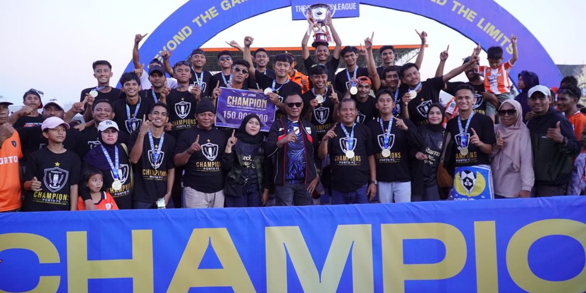 Tekuk Rajawali Simau 2-1, Porto FC Toloa Sabet Juara Gurabati Open Tournament 2026