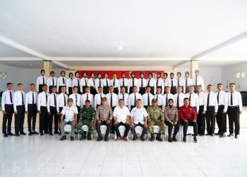 Resmi Dibuka Sekda, 36 Pelajar Tidore Kepulauan Siap Ikuti Diklat Paskibraka 2026