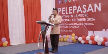 Pemkot Tidore Kepulauan Resmi Lepas Kontingen Jamnas XII Tahun 2026