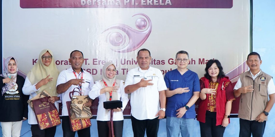 Pemkot Tidore Kepulauan Gelar Operasi Katarak Gratis, Gandeng UGM dan PT Erela