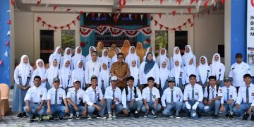 Buka MPLS Sekolah Nasional Terintegrasi, Wawali Tidore Tekankan Pendidikan Berkarakter