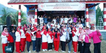 Ketum TP PKK Tidore Resmikan Semarak Kemerdekaan RI ke-81 di Cobodoe
