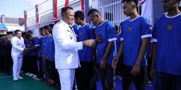 Pimpin Upacara HUT RI di Rutan Soasiu, Wali Kota Tidore Serahkan Remisi untuk 76 WBP