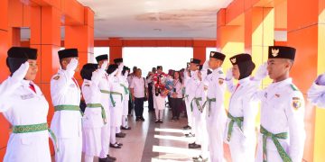 Harumkan Nama Tidore, Anggota Paskibraka Nasional Mardhatilla Disambut Meriah