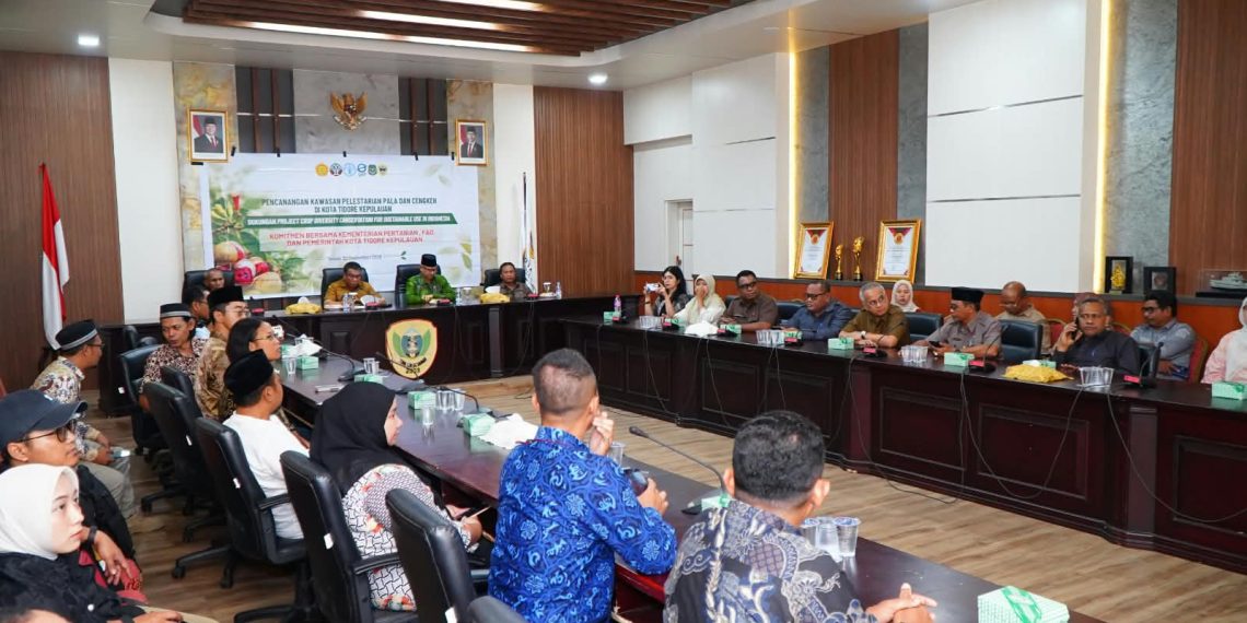 Tidore Bangkitkan Kejayaan Rempah, Pemkot dan FAO Perkuat Konservasi Pala serta Cengkih