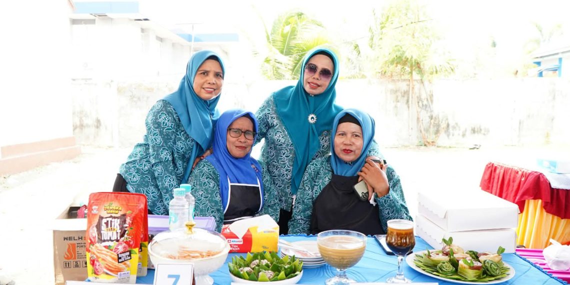 Ketua TP PKK Tidore Apresiasi PKK Oba Utara Yang Ikut Lomba Cipta Menu Pangan Lokal
