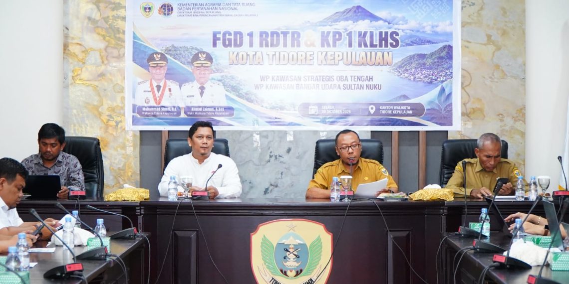 Dorong Pertumbuhan Ekonomi dan Investasi, Pemkot Tidore Susun RDTR Oba Tengah dan Bandara Sultan Nuku