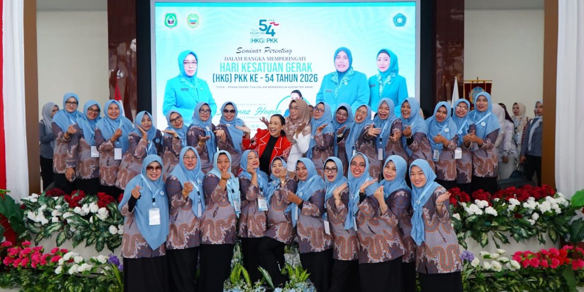 Kontingen TP PKK Tidore Ikuti Seminar Parenting Shahnaz Haque di Rangkaian HKG Malut 2026